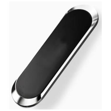 Imagem de Suporte Magnético para Celular Veicular – Fixação Forte, Rotação 360°, Instalação sem Ferramentas, Compatível com iPhone, Samsung e Mais – Liga de Alumínio, Compacto e Seguro