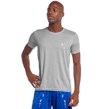 Imagem de Camiseta Masculina Pw Sports Lisa Polo Wear Cinza Escuro, Cinza escuro