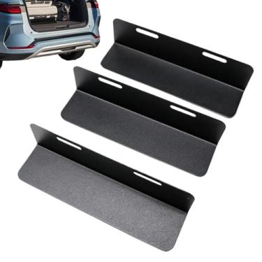 Imagem de Separador De Bagagem Para Porta-Malas | Separador Divisor De Armazenamento Para Porta Malas 3 Peças - Ajustável De Organização De Carga Para Armazenamento De Equipamento Desportivo SUV