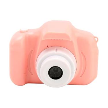Imagem de Câmera Digital Infantil com 5 Mini Jogos, Tela LCD, Slot para Cartão Micro SD 32GB, Fotos e Vídeos em HD, Design Portátil e Resistente – Presente Criativo para Crianças