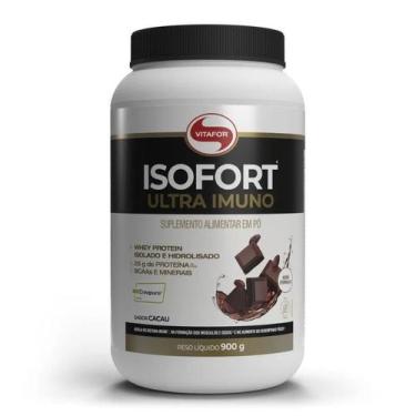 Imagem de Whey Protein Isofort Ultra Imuno (900g) - Vitafor, Cacau