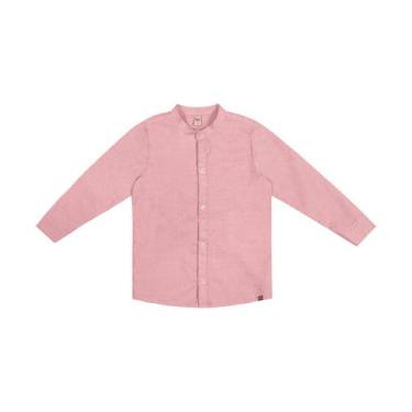 Imagem de Camisa Infantil Manga Longa Trick Nick Rosa, 4, Rosa