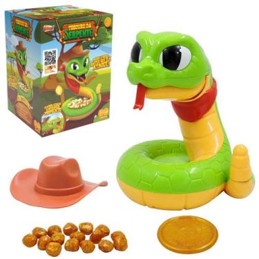 Imagem de Brinquedo Tesouro da Serpente Jogo Pega o Ouro da Cobra - Zoop Toys, B
