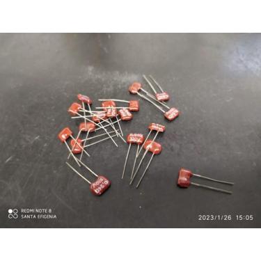 Imagem de 4x Capacitor Mica Prata 0,24pf/100v Tolerancia 0,5pf Cm0 - Icl