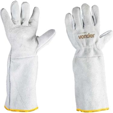 Imagem de Luva Raspa Com Reforço Palma 20 Cm Petrol Vonder