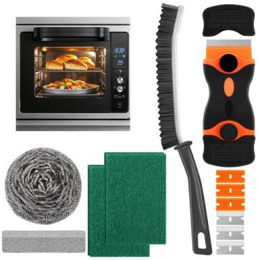 Imagem de Kit de escovas para limpeza de forno XANGNIER Heavy Duty com acessório