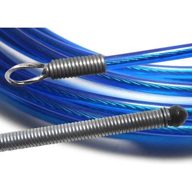 Imagem de 2X Puxa Fio Passa Fio Guia Profissional Cabo Alma De Aço 30M