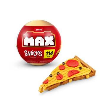 Imagem de Blocos De Montar Max Premium Snacks Zuru Sortido Brinquedo Infantil - 