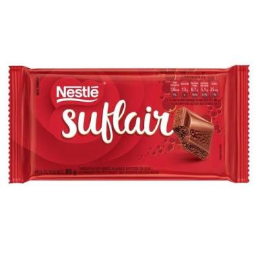 Imagem de Chocolate Nestlé Suflair ao Leite 80g