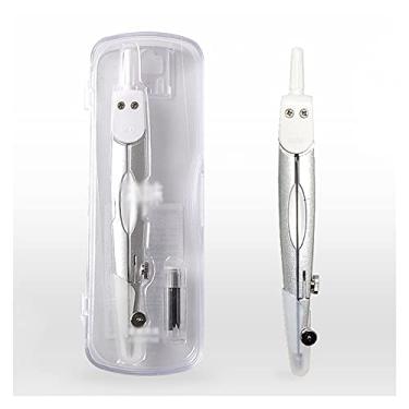 Imagem de Bússola de desenho bússola matemática bússola de geometria matemática conjunto de ferramentas de geometria matemática para estudantes bússola de desenho estudantes multifuncionais usam bússola