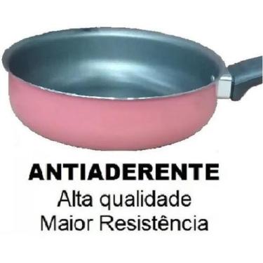 Imagem de Omeleteira teflon grande com espatula - MARPAL, Rosa
