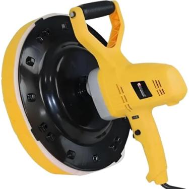 Imagem de Desempenadeira Eletrica 1300W, 110V, Desempenadeira Reboco Parede, Ajuste de Potência de 6 Velocidades, Disco de 38 cm para Alisamento, Acabamento, Compactação e Aplicação de Massa CLICK FACIL