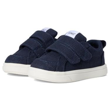 Imagem de TOMS Tênis masculino Hook and Loop, Lona Navy Heritage, 18