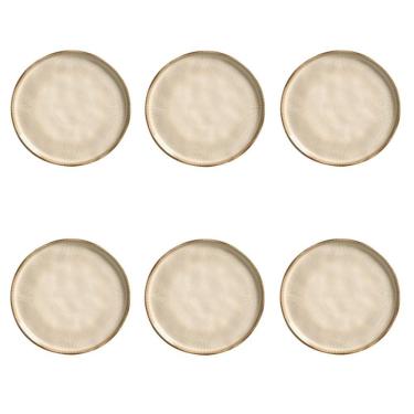 Imagem de Conjunto De Pratos De Sobremesa 06 Peças Bio Raio Porto Brasil