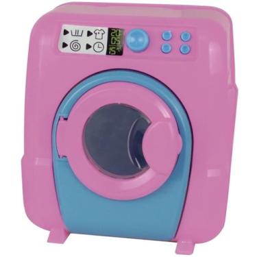 Imagem de Máquina Lava e Seca Roupas Frontal Kids Brinquedo Infantil Zucatoys