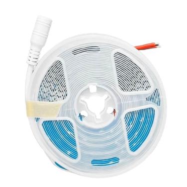 Imagem de Fita LED Premium, 5 Metros, 240 LEDs por Metro, 12V, Luz Quente 3000K, Iluminação Decorativa para Ambientes Internos, Alta Intensidade