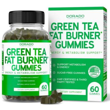Imagem de Suplemento Dorado Nutrition Green Tea Fat Burner Gummies 60ct