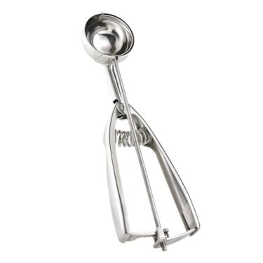 Imagem de Generic Colher de muffin grande inoxidável, 4 colheres de sopa, prata, 1 unidade