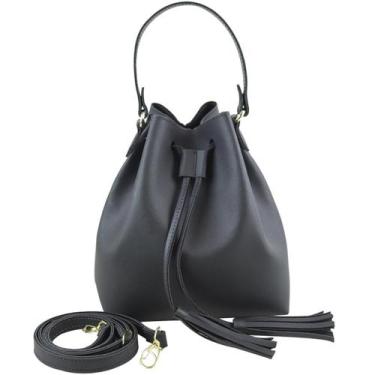 Imagem de Bolsa Feminina Saco Alça Transversal e Mão 2 Alças Tiracolo Ombro - St