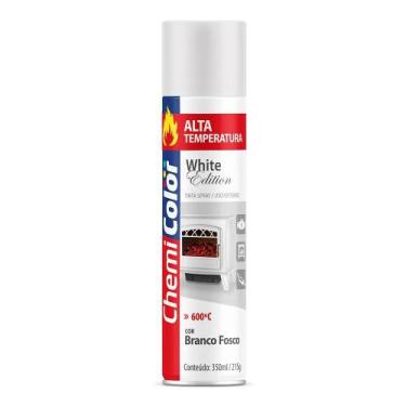 Imagem de Tinta Spray 350ml Alta Temperatura Interno e Externo Secagem Rápida - 
