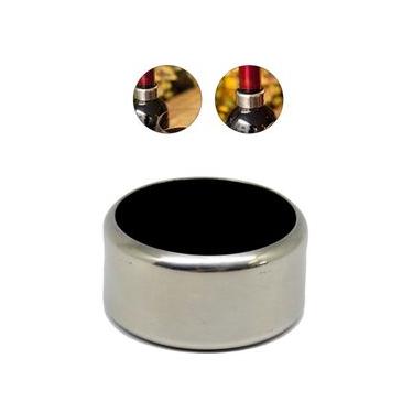 Imagem de Anel Corta Gotas Inox Com Feltro Garrafa Vinho Du Vin Prana