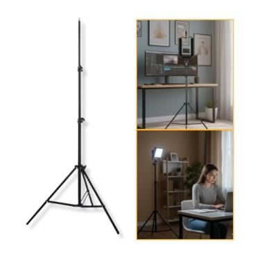 Imagem de Tripe de Iluminação 1,90m Tpfoto para Ring Light e Flashes