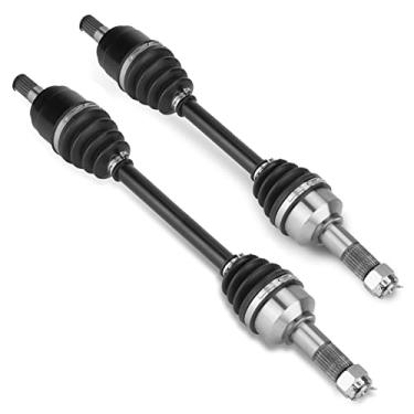 Imagem de Chabushi Eixo CV dianteiro para Honda Foreman Rubicon 500 (TRX500) 2014-2018; 1 par dianteiro esquerdo + direito lubrificado 4340 aço cromado conjunto de eixo de transmissão CV substitui 44220-HR4-A21