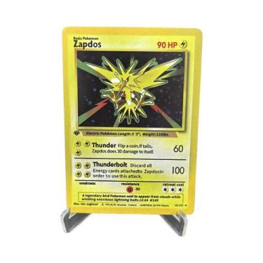 Imagem de Cartas De Pokémon Raras De 1996 Edição Charizard Mewtwo Venusaur Blast