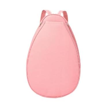 Imagem de Generic Mochila para raquete de tênis, design espaçoso, bolsa esportiva para badminton, ideal para viagens e para mulheres e homens, Rosa