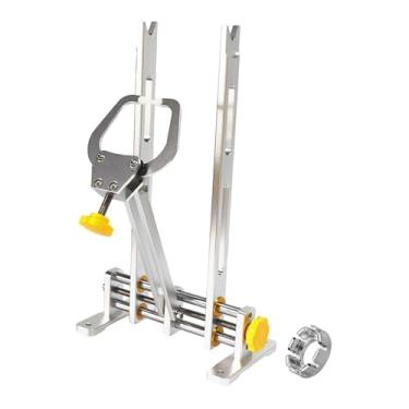 Imagem de Generic Suporte para alinhamento de rodas de bicicleta, suporte para endireitar cubos de roda, para alinhamento de pneus de bicicleta de 16" a 29", Ouro