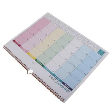 Imagem de Naroote Calendário de Parede Em Inglês, Calendário de Mesa de Papel de para Planejamento de Vida Eficiente, Multicolorido 37 × 30 Cm (#2)