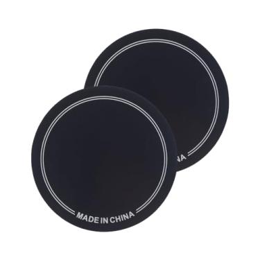 Imagem de 2 Pacote de Patchs TAMBOR com Pedal Único Resistente a Desgaste - Protetores Autoadesivos Patch Espuma Protetora para Bumbo e Acessórios Percussão
