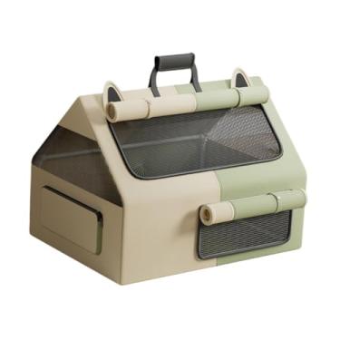 Imagem de KiBcsLic Cercadinho para cães e gatos, sala de parto, condomínios, presentes, design de casa portátil, amplo espaço para recuperação pós-operatória, de