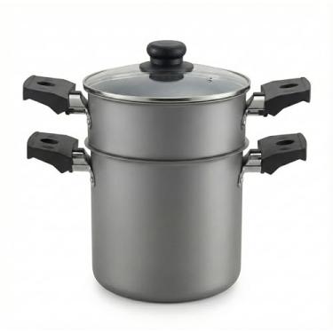 Imagem de Brinox - Cuscuzeira Individual Especiarias 800ml Alumínio - Prata