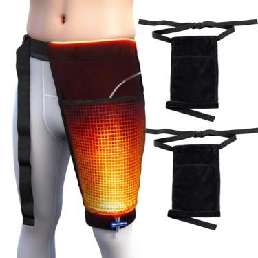 Imagem de ZXMOBY Suporte de bolsa de urina pronto para o inverno com forro de lã, capa de bolsa de cateter Foley com cinto de cintura, bolsa de cateter macio e quente, dispositivo de estabilização para clima