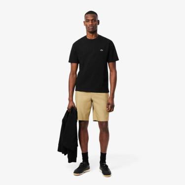 Imagem de Bermuda Chino em Gabardine Ajuste Regular Lacoste Masculina-Masculino