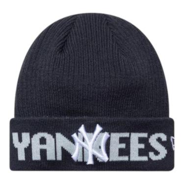 Imagem de Gorro New Era New York Yankees Wordmark Beanie Masculino-Masculino