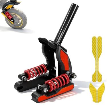Imagem de GYL Kit de suspensão frontal de scooter elétrica serve para scooter Segway Ninebot F2 F2Plus F2pro F25 F30 F40 D18 D28 Kickscooter, com para-lamas e adesivo refletivo, absorção de choque antivibração