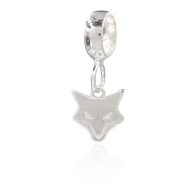 Imagem de Berloque Cruzeiro Oficial Mascote Raposão em Prata 925 Legítima-Unissex