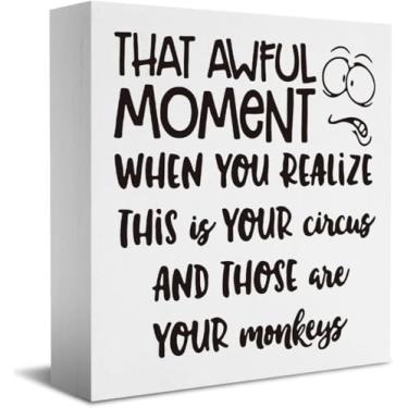 Imagem de 1 placa decorativa de PVC inspiradora para escritório, 10 x 10 cm, presente incrível para amigos, colegas, familiares e irmãs, adequado para cozinha, banheiro, fazenda, Natal, decoração de mesa (preto