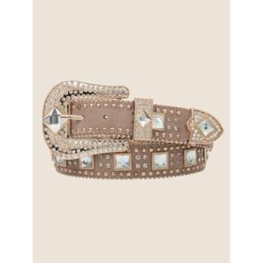 Imagem de Cinto Feminino Country Pedraria Moda Agro Ponteira-Feminino