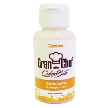 Imagem de Color bits cobertura 50g gran chef  - Amarelo