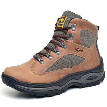Imagem de Bota Adventure Couro Legítimo Fóssil Trekking Dual Stop Boots - R45 - 
