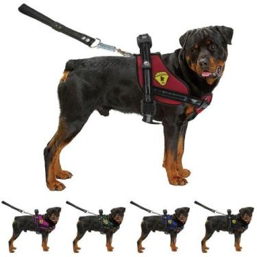 Imagem de Peitoral Para Cachorro Com Regulagem Para Raças Pequenas Médias E Gran