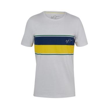 Imagem de Camiseta Listras Ayrton Senna-Masculino