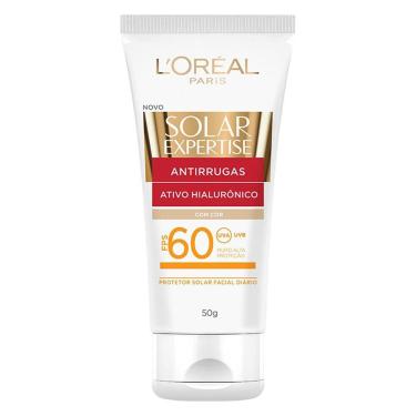 Imagem de Protetor Solar Com Cor L'Oréal Paris Solar Expertise Antirrugas FPS 60 50g-Unissex