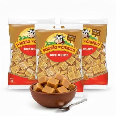 Imagem de Kit c/ 3und Doce de Leite Tradicional Portão do Cambui 200g - Portão D