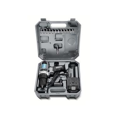 Imagem de Parafusadeira Furadeira Tramontina com Maleta e Bateria 12V - 16 Peças