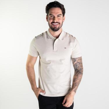 Imagem de Camisa Polo Tommy Jeans Khaki-Masculino