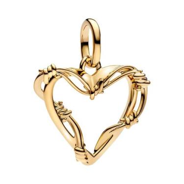 Imagem de Pulseira Feminina De Prata Esterlina 925 Com Pingente De Coração E Fle